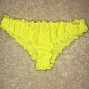 RUFFLE CHEEKY BIKINI BOTTOM